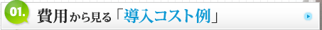 費用から見る「導入コスト例」