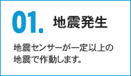 01.地震発生